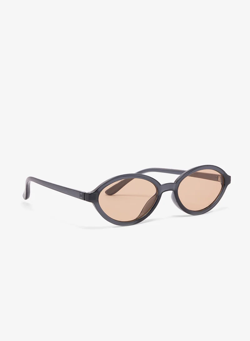 جينجر Classic Oval Polarized Sunglasses